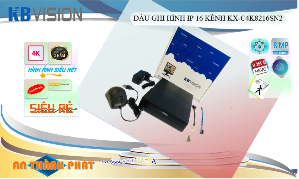 KX-C4K8216SN2 sắc nét KBvision