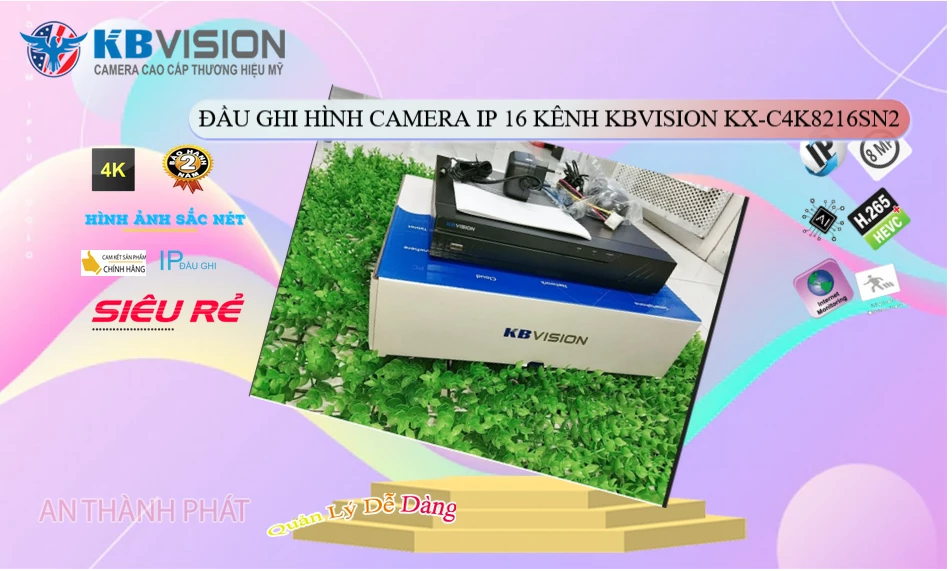 KX-C4K8216SN2 sắc nét KBvision