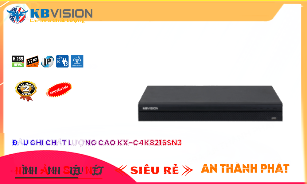 Đầu Thu KX-C4K8216SN3 KBvision Đầu Thu KX-C4K8216SN3 KBvision