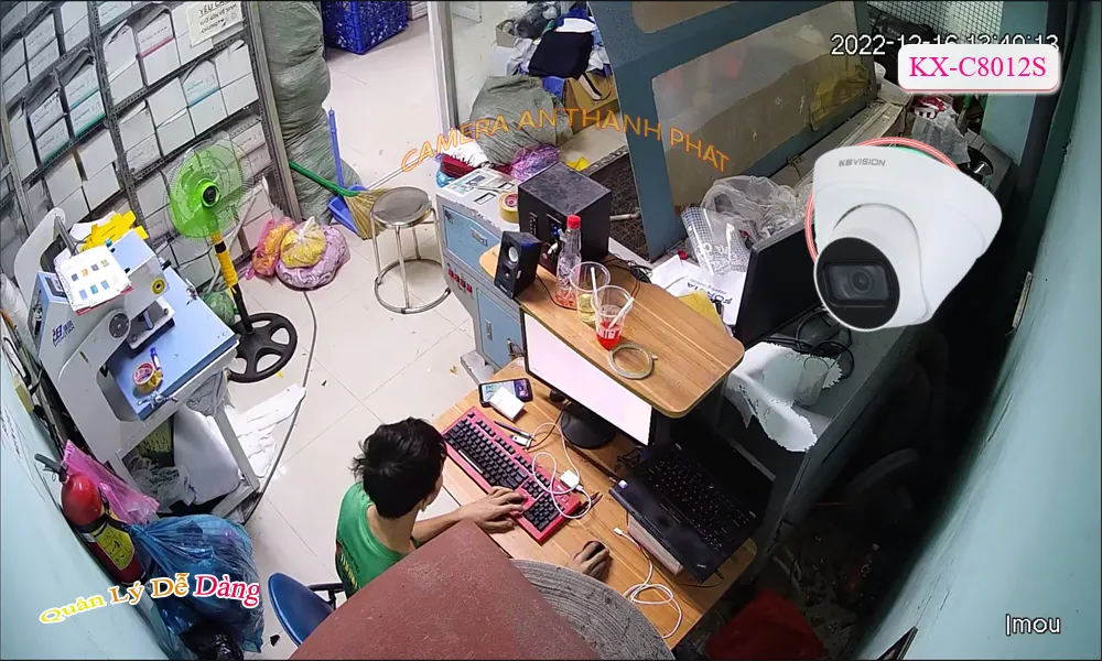 ➠  KX-C8012S sắc nét KBvision