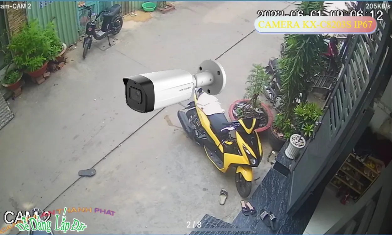 KX-C8203S sắc nét KBvision KX-C8203S sắc nét KBvision