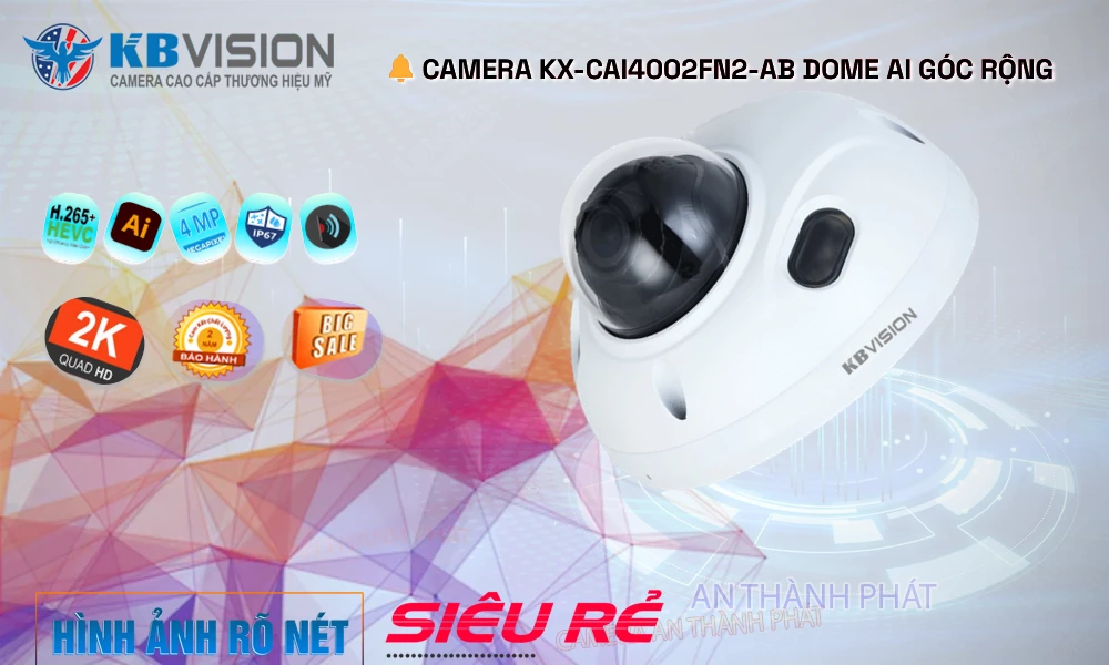 KX-CAi4002FN2-AB Camera An Ninh KBvision