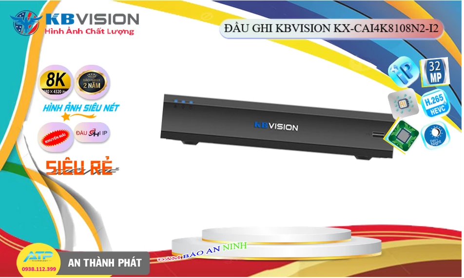 KX-CAi4K8108N2-I2 sắc nét KBvision KX-CAi4K8108N2-I2 sắc nét KBvision