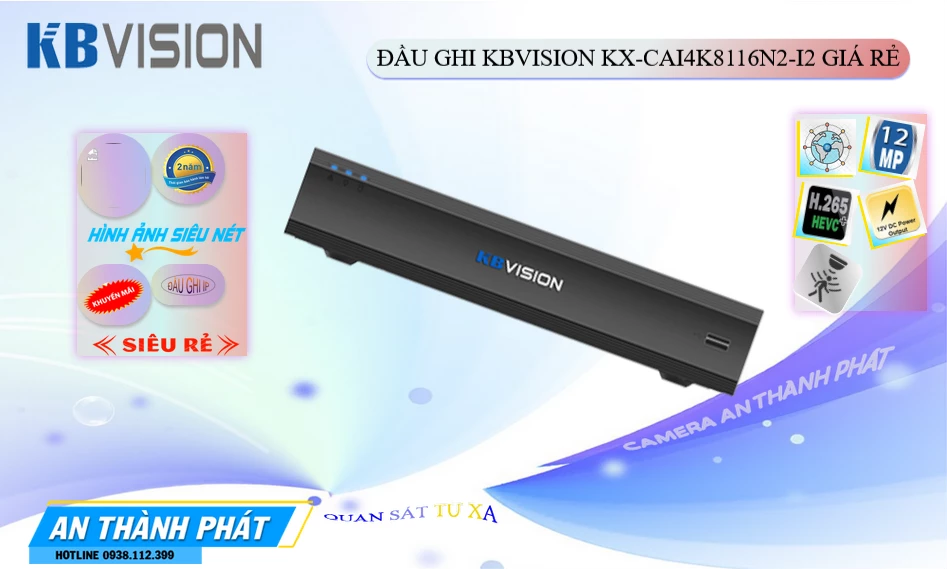KX-CAi4K8116N2-I2 sắc nét KBvision