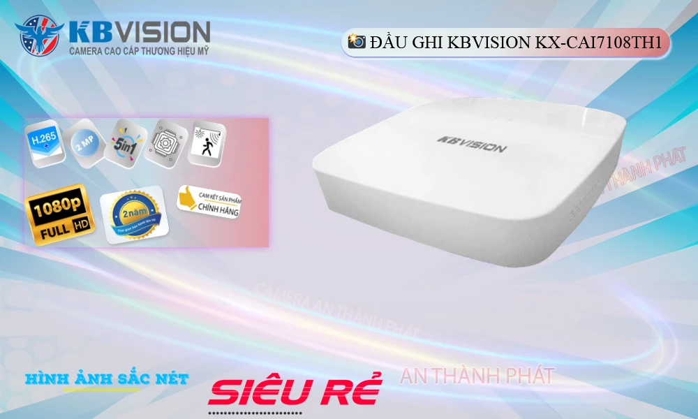KX-CAi7108TH1 sắc nét KBvision
