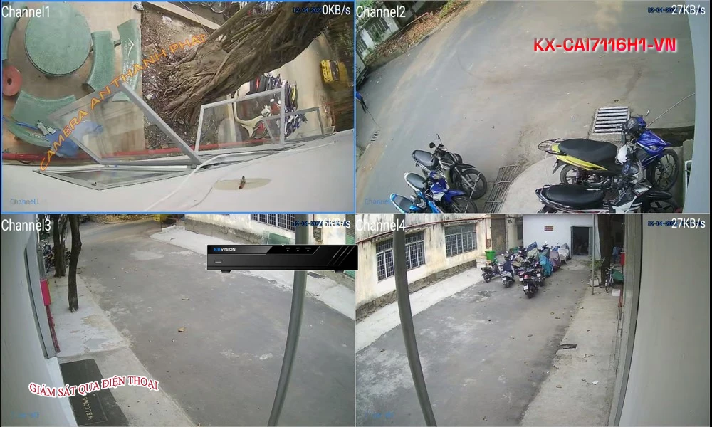 KBvision KX-CAi7116H1-VN Sắc Nét ✅