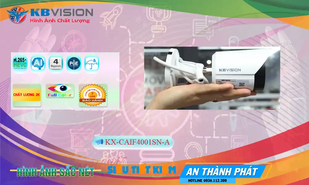 KX-CAiF4001SN-A sắc nét KBvision