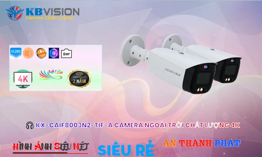 KX-CAiF8003N2-TiF-A Camera An Ninh Chi phí phù hợp KX-CAiF8003N2-TiF-A Camera An Ninh Chi phí phù hợp