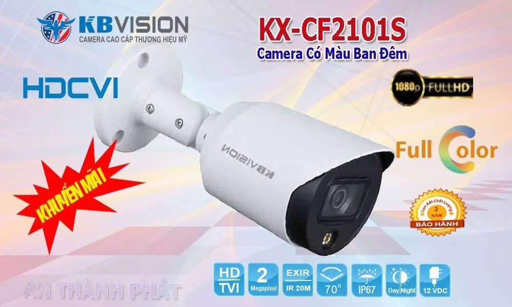 KX-CF2101S sắc nét KBvision KX-CF2101S sắc nét KBvision