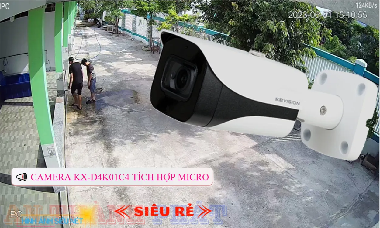 ➠  KX-D4K01C4 sắc nét KBvision