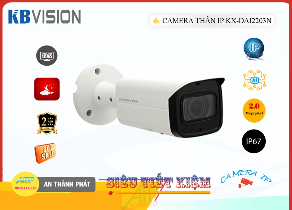 Camera KBvision KX-DAi2203N,giá kỹ thuật KX-DAi2203N Cấp Nguồ Qua Dây Mạng ,Giá buôn KX-DAi2203N, Camera An Ninh  KX-DAi2203N Bán Lỗ,KX-DAi2203N nơi bán rẻ nhất,công nghê KX-DAi2203N FULL HD 1080P ,KX-DAi2203N Giá rẻ nhất,thông số KX-DAi2203N,KX-DAi2203N giá mới nhất,KX-DAi2203N Giá hấp dẫn,KX-DAi2203N rẻ nhất,KX-DAi2203N bán uy tín,sale KX-DAi2203N