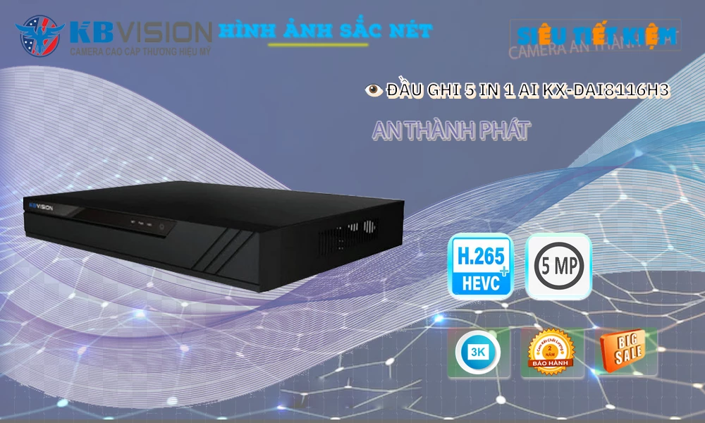 ➠ KX-DAi8116H3 sắc nét KBvision ➠ KX-DAi8116H3 sắc nét KBvision