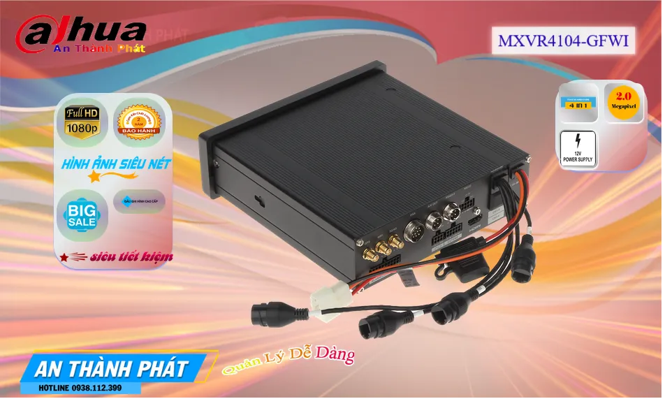 MXVR4104-GFWI sắc nét Dahua MXVR4104-GFWI sắc nét Dahua