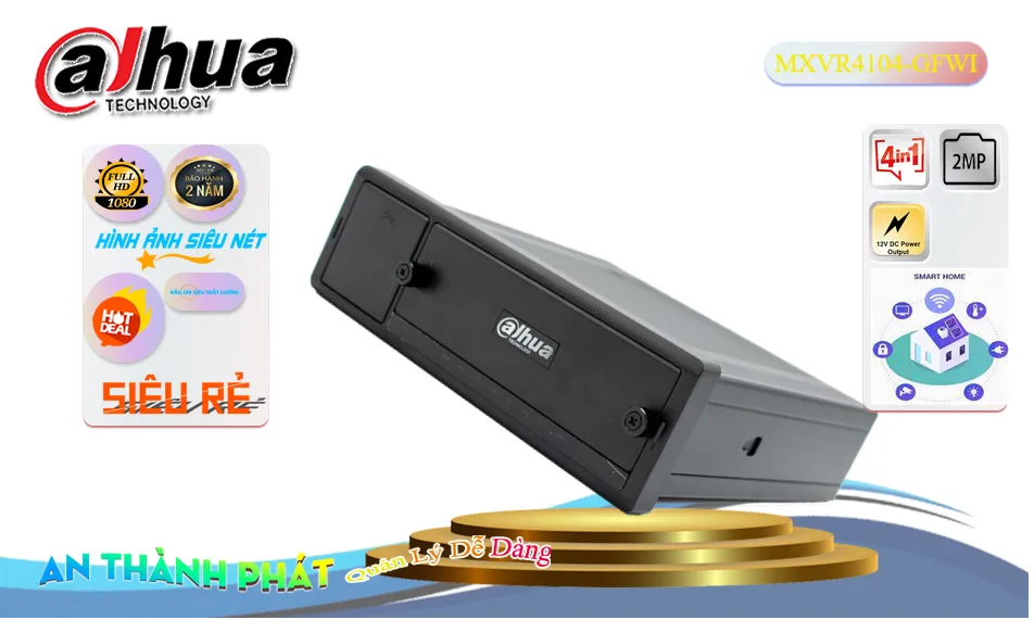 MXVR4104-GFWI sắc nét Dahua MXVR4104-GFWI sắc nét Dahua