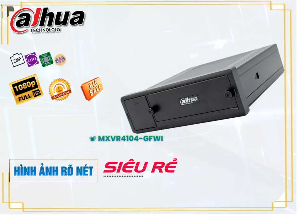 MXVR4104-GFWI sắc nét Dahua MXVR4104-GFWI sắc nét Dahua