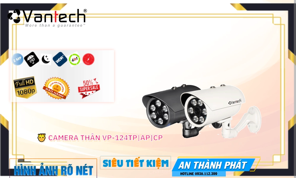 ❇ Công Nghệ HD VP-124TP|AP|CP Sắc Nét VanTech ❇ Công Nghệ HD VP-124TP|AP|CP Sắc Nét VanTech