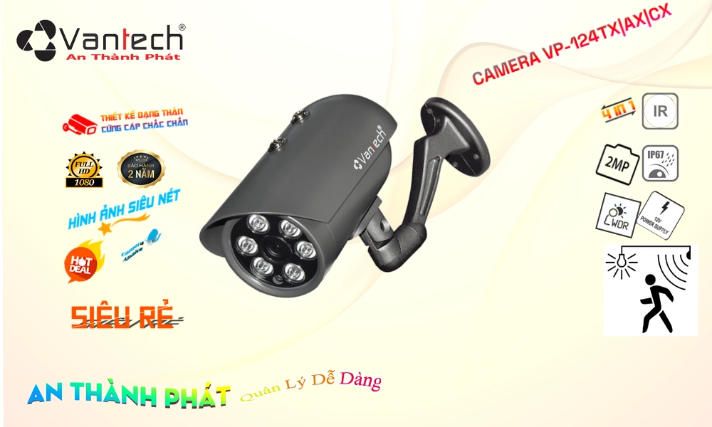 VP-124TX|AX|CX Camera VanTech VP-124TX|AX|CX Camera VanTech