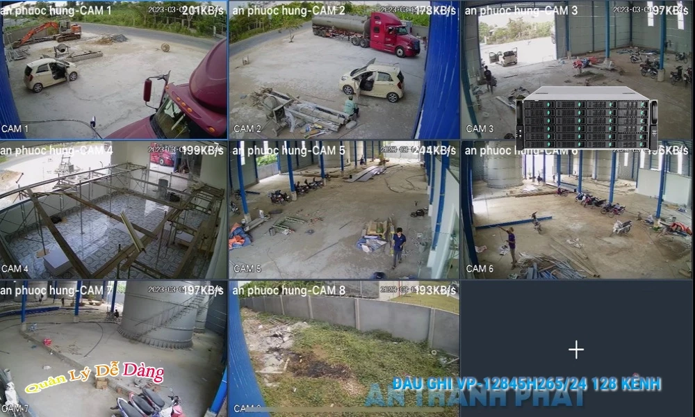 Đầu ghi VanTech VP-12845H265/24 Mẫu Đẹp