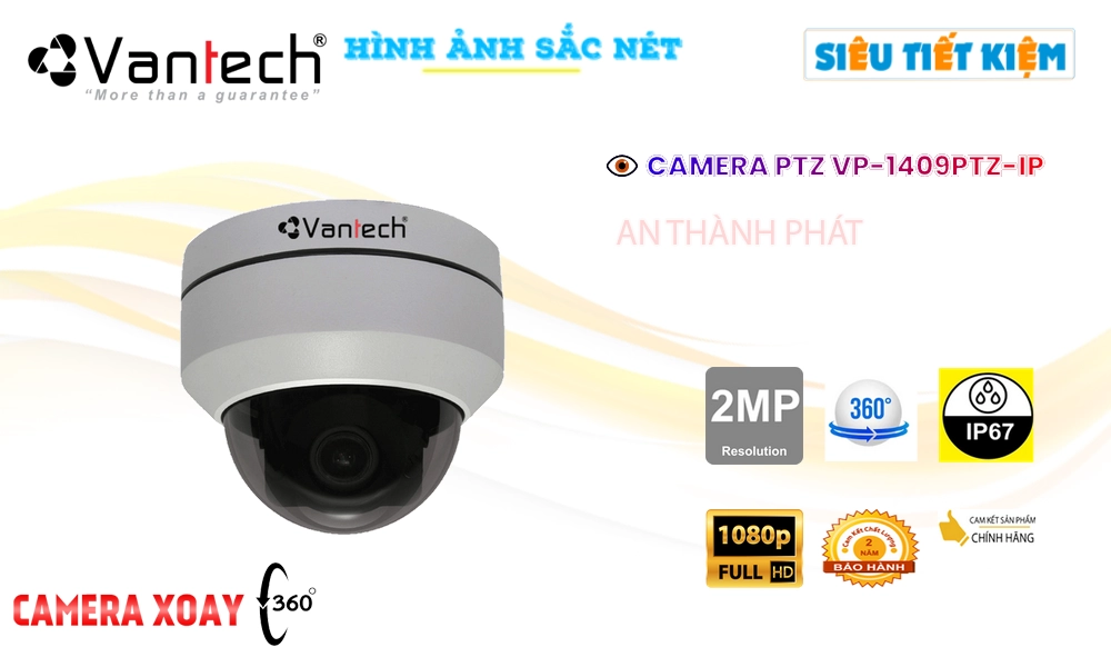 VP-1409PTZ-IP Camera An Ninh Chức Năng Cao Cấp ❇ VP-1409PTZ-IP Camera An Ninh Chức Năng Cao Cấp ❇