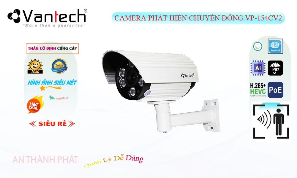 VP-154CV2 Camera Chính Hãng VanTech VP-154CV2 Camera Chính Hãng VanTech