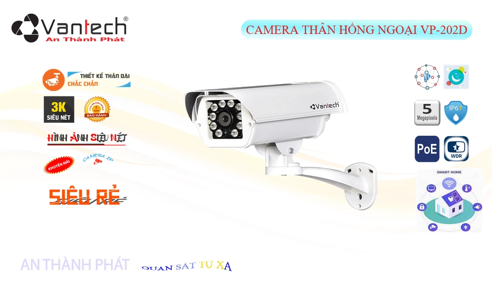 ✲ Camera An Ninh VanTech VP-202D Giá tốt ✲ Camera An Ninh VanTech VP-202D Giá tốt