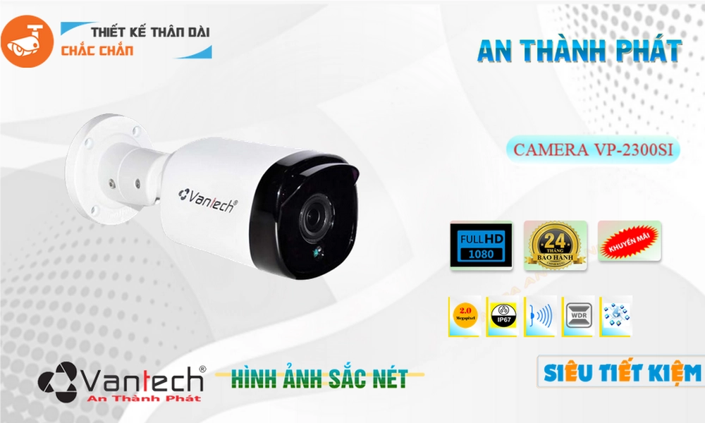 Camera VanTech VP-2300SI Mẫu Đẹp Camera VanTech VP-2300SI Mẫu Đẹp