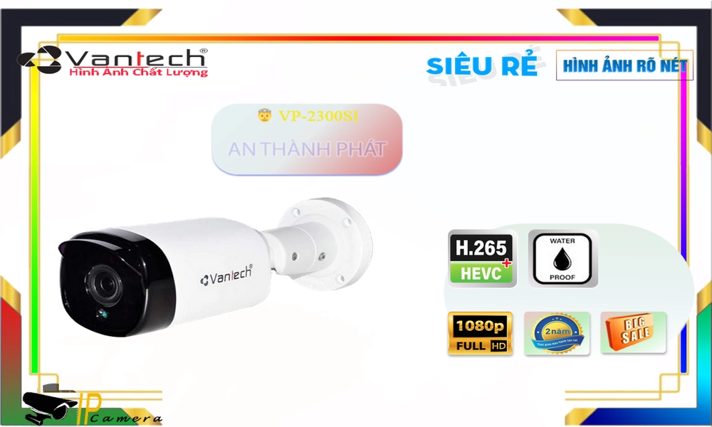Camera VanTech VP-2300SI Mẫu Đẹp Camera VanTech VP-2300SI Mẫu Đẹp