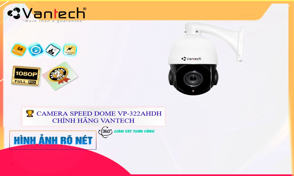VP-322AHDH Camera HD VanTech Chức Năng Cao Cấp VP-322AHDH Camera HD VanTech Chức Năng Cao Cấp