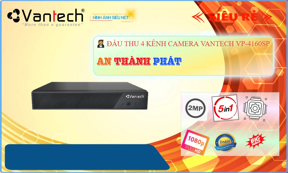 Đầu Thu KTS VanTech VP-4160SP Công Nghệ Mới Đầu Thu KTS VanTech VP-4160SP Công Nghệ Mới