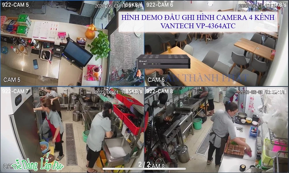 Đầu Thu VanTech VP-4364ATC Đầu Thu VanTech VP-4364ATC