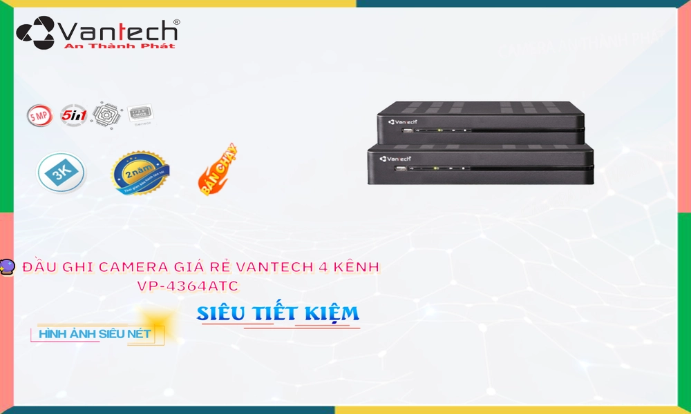 Đầu Thu VanTech VP-4364ATC Đầu Thu VanTech VP-4364ATC