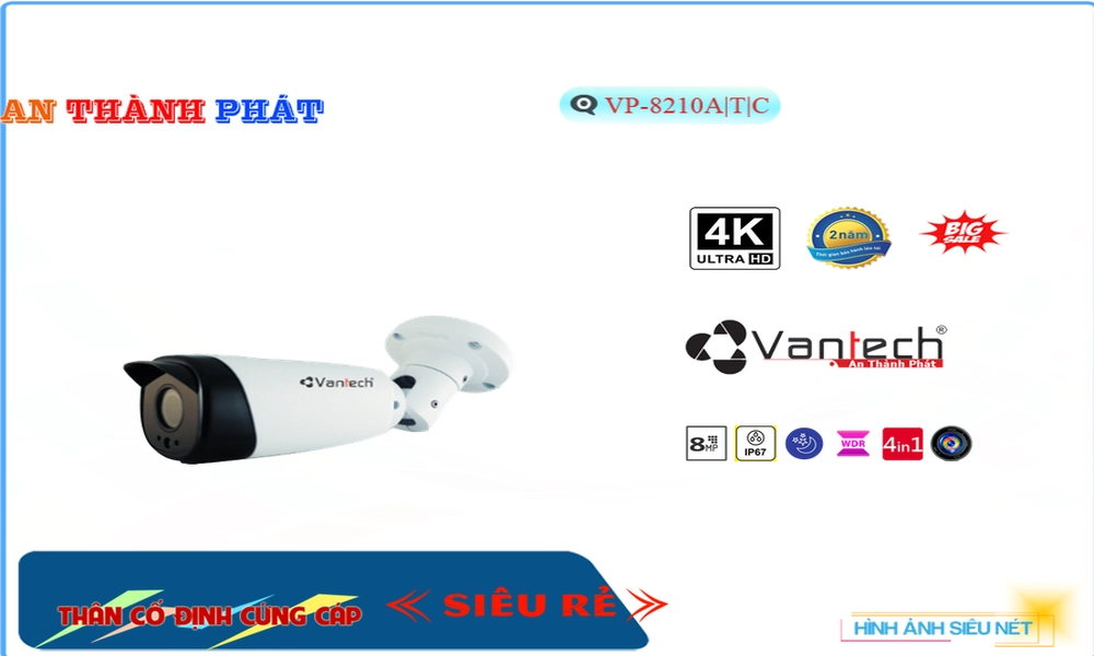 Camera VanTech HD VP-8210A|T|C Camera VanTech HD VP-8210A|T|C