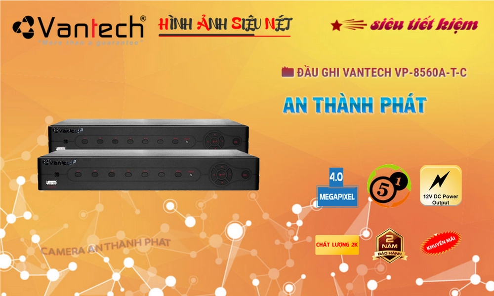 ✓ VP-8560A|T|C Đầu Thu VanTech