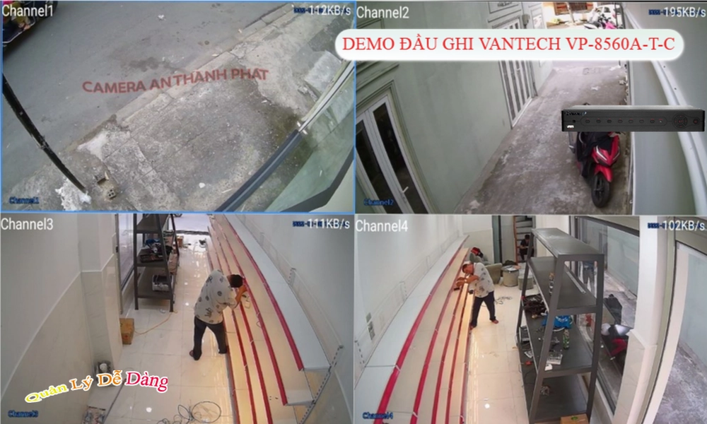 ✓ VP-8560A|T|C Đầu Thu VanTech