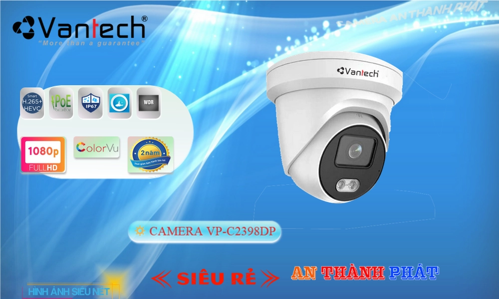 Camera Giá Rẻ VanTech VP-C2398DP Cấp Nguồ Qua Dây Mạng Giá tốt Camera Giá Rẻ VanTech VP-C2398DP Cấp Nguồ Qua Dây Mạng Giá tốt