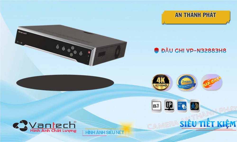 VP-N32883H8 Đầu Ghi VanTech VP-N32883H8 Đầu Ghi VanTech