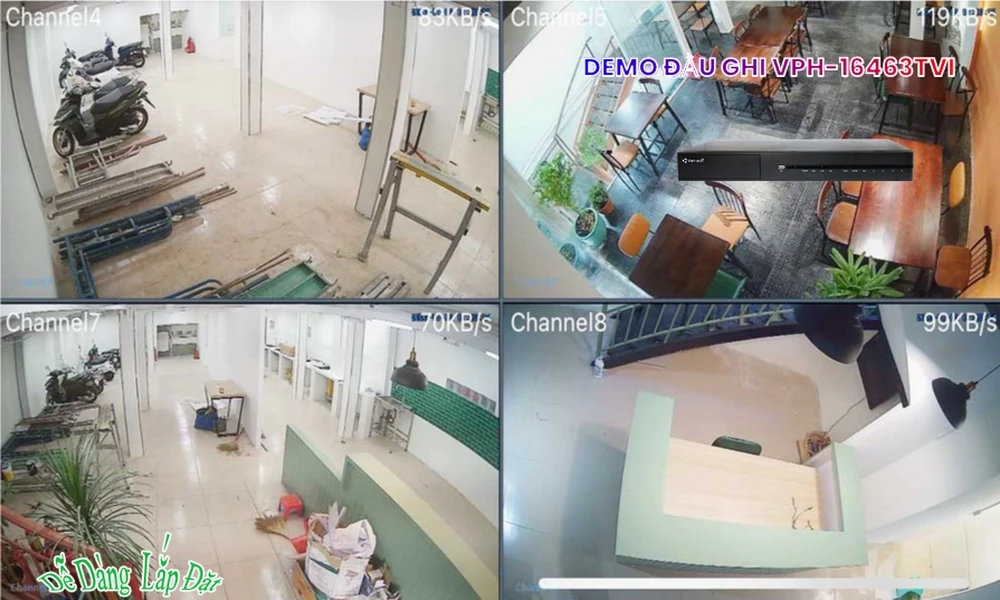 ❇  VPH-16463TVI Đầu Thu VanTech