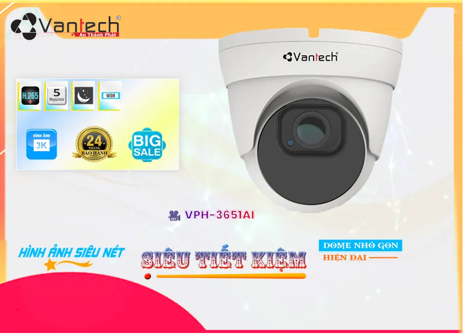 VPH-3652AI sắc nét VanTech VPH-3652AI sắc nét VanTech
