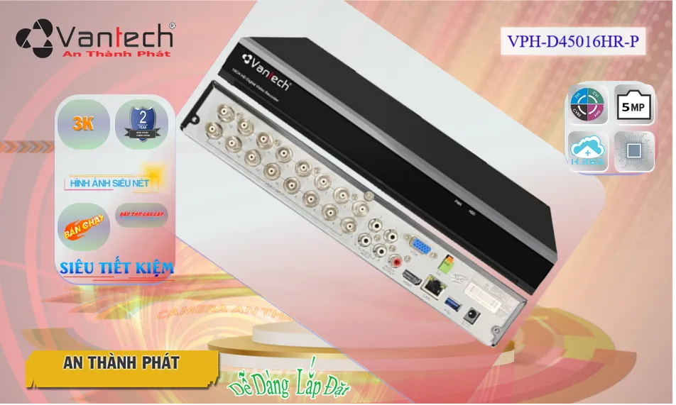 ➠  VPH-D45016HR-P sắc nét VanTech