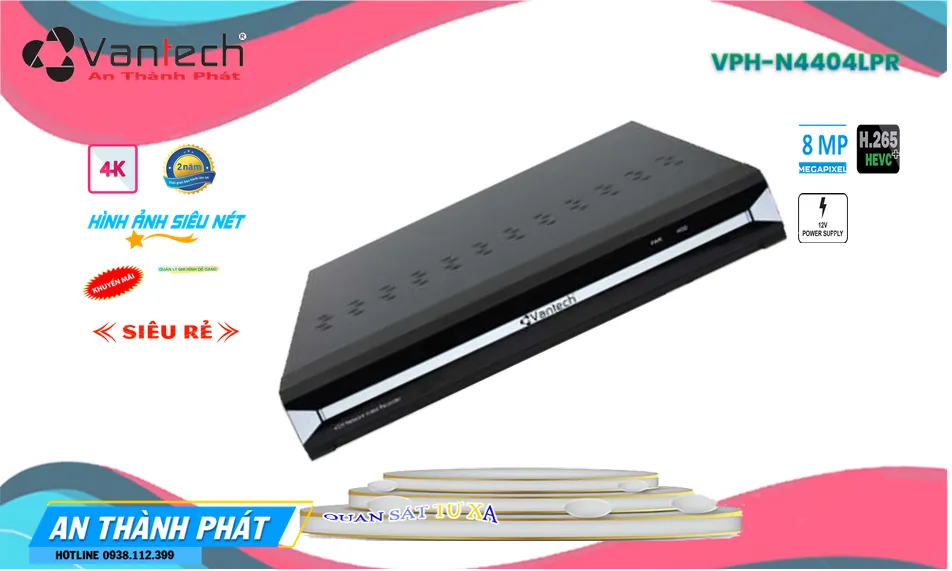 VPH-N4404LPR sắc nét VanTech VPH-N4404LPR sắc nét VanTech