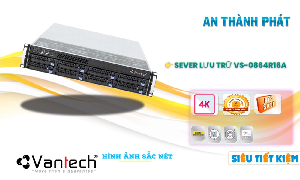 Đầu ghi VanTech VS-0864R16A Mẫu Đẹp Đầu ghi VanTech VS-0864R16A Mẫu Đẹp
