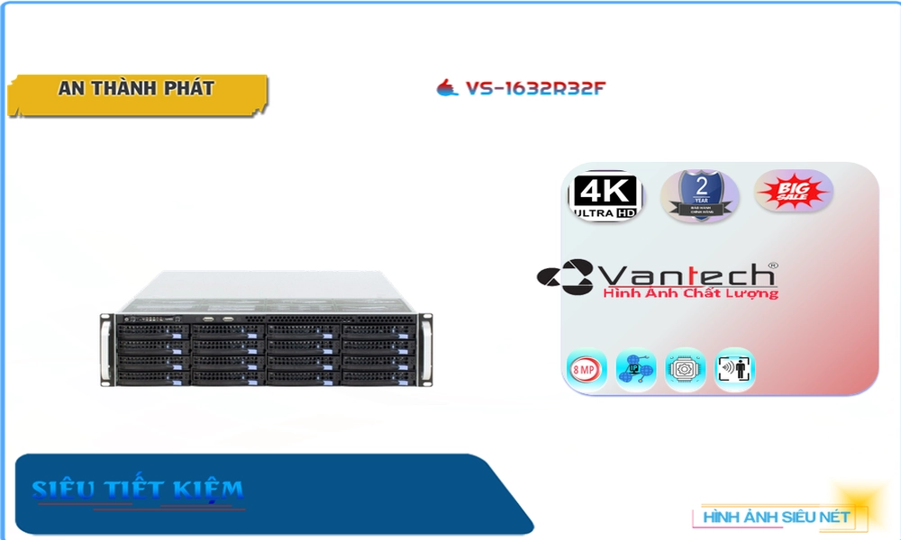 Đầu Thu VS-1632R32F VanTech Đầu Thu VS-1632R32F VanTech