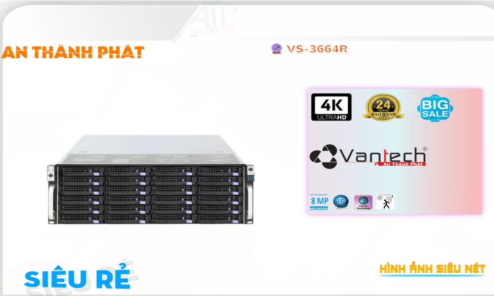 Đầu Ghi VS-3664R Giá rẻ Đầu Ghi VS-3664R Giá rẻ