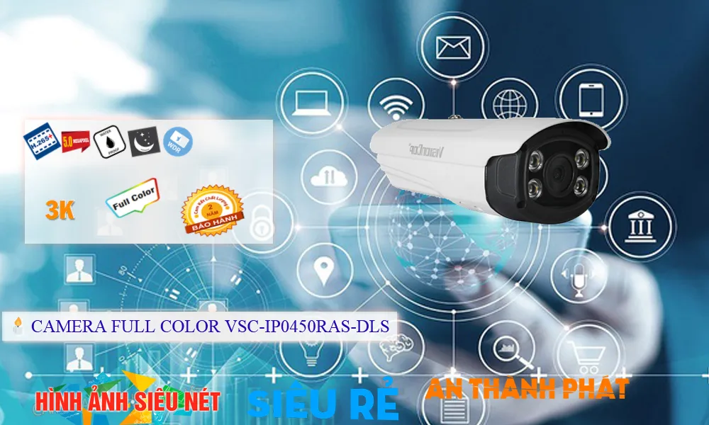 Camera Visioncop VSC-IP0450RAS-DLS Camera Visioncop VSC-IP0450RAS-DLS