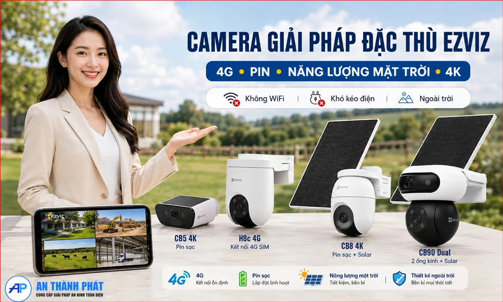 giai pháp camera ezviz đặc thù