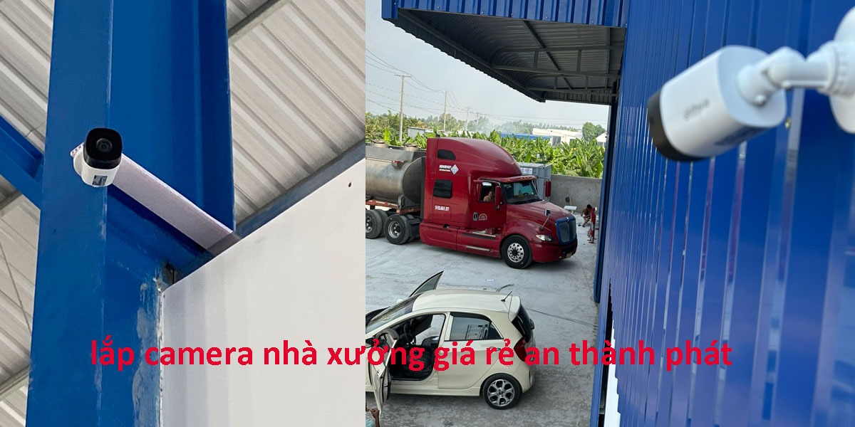 Kỹ thuật lắp camera công trình