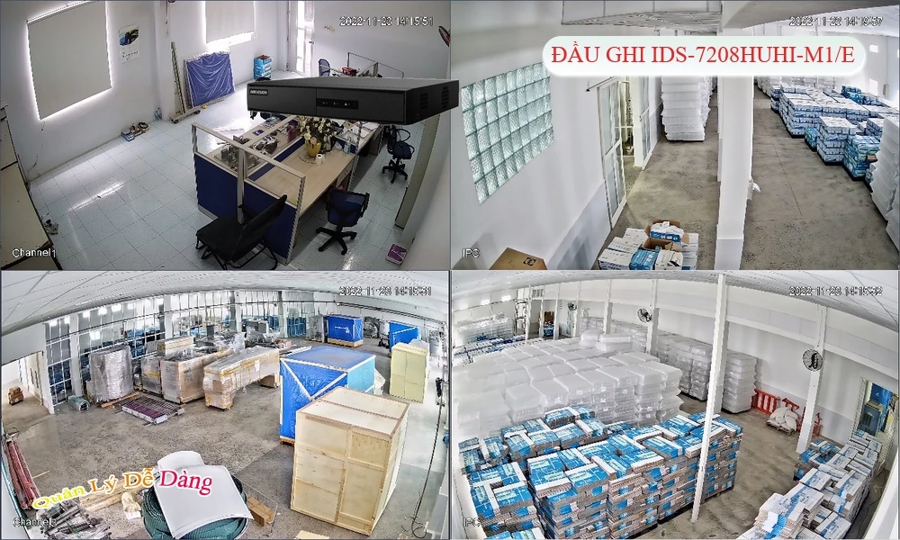 iDS-7208HUHI-M1/E Đầu Ghi Hikvision iDS-7208HUHI-M1/E Đầu Ghi Hikvision