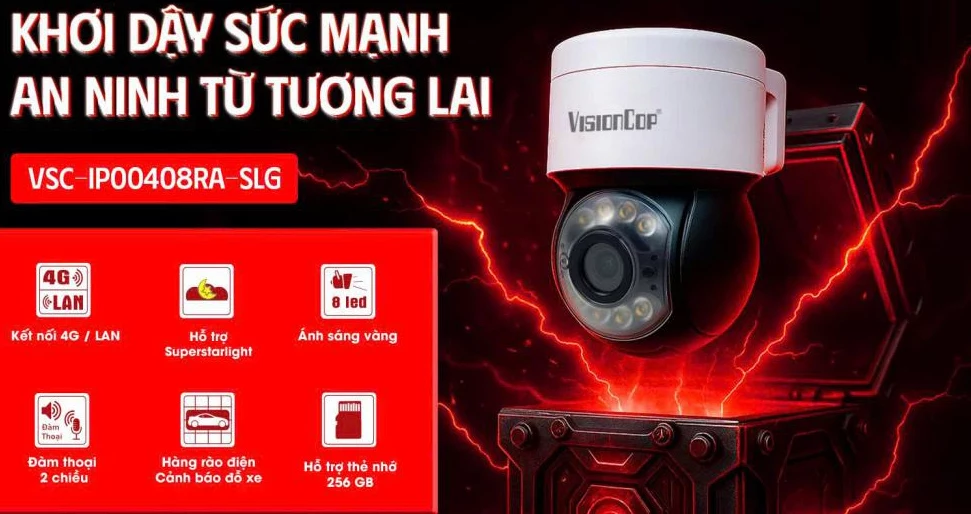 Camera Visioncop Ban Đêm Có Màu