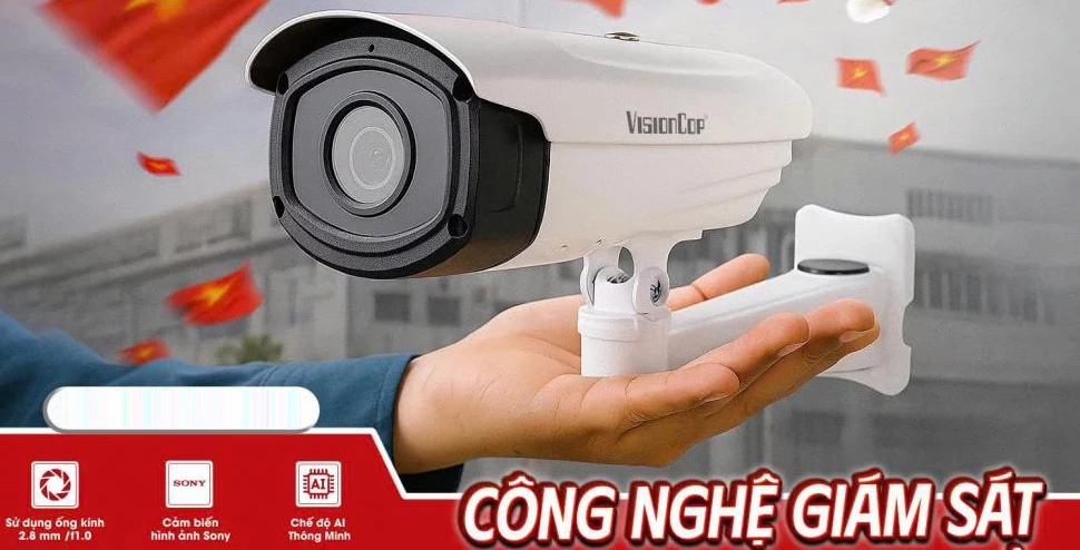 Trọn Bộ Camera Visioncop Full Color Giá rẻ