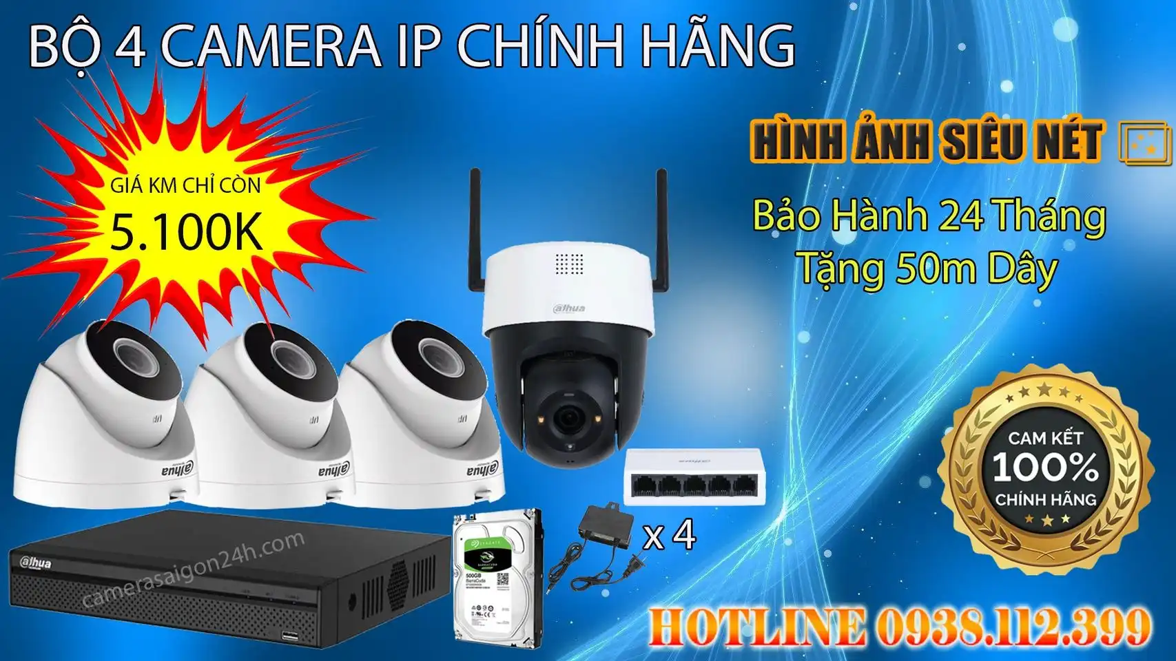 Lắp Đặt Camera Quan Sát Quận 6 Giá Rẻ